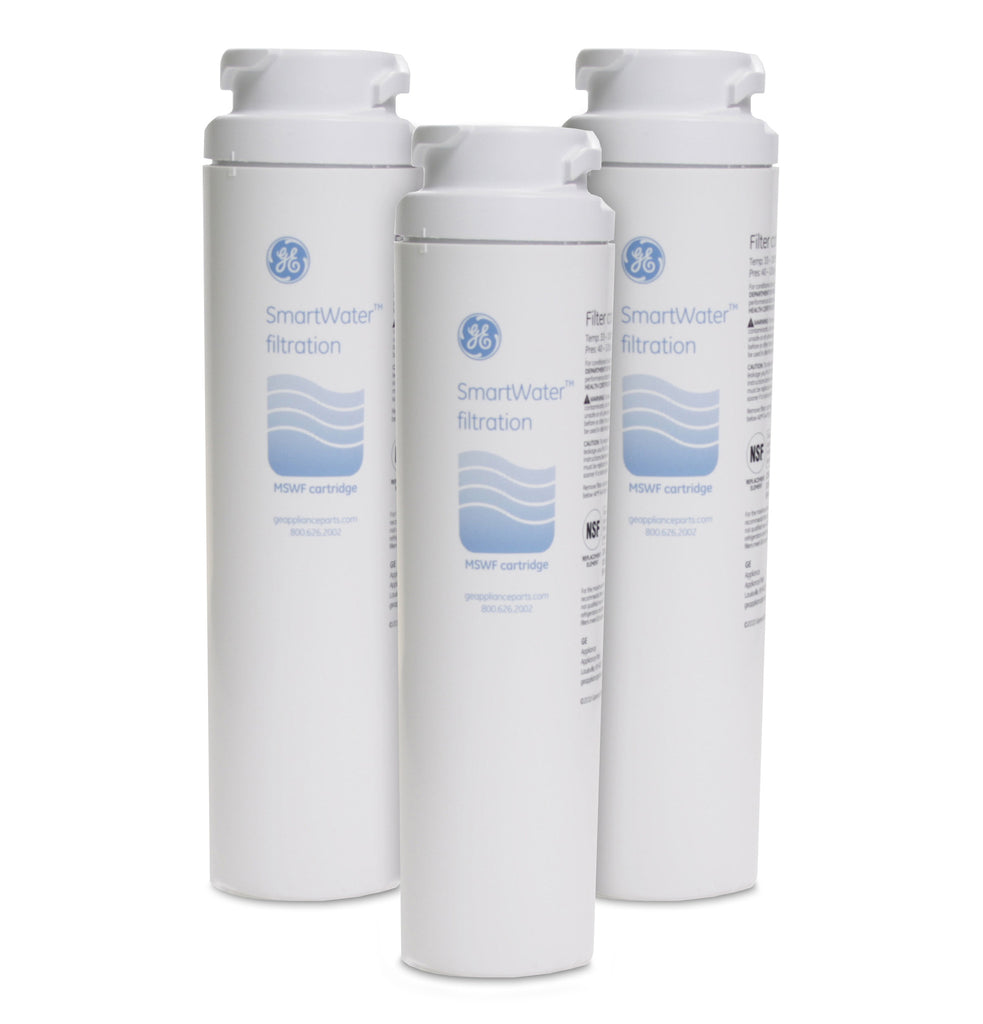 GE Smartwater Refrigerator Water Filter (3 Pack) - MSWF3PK