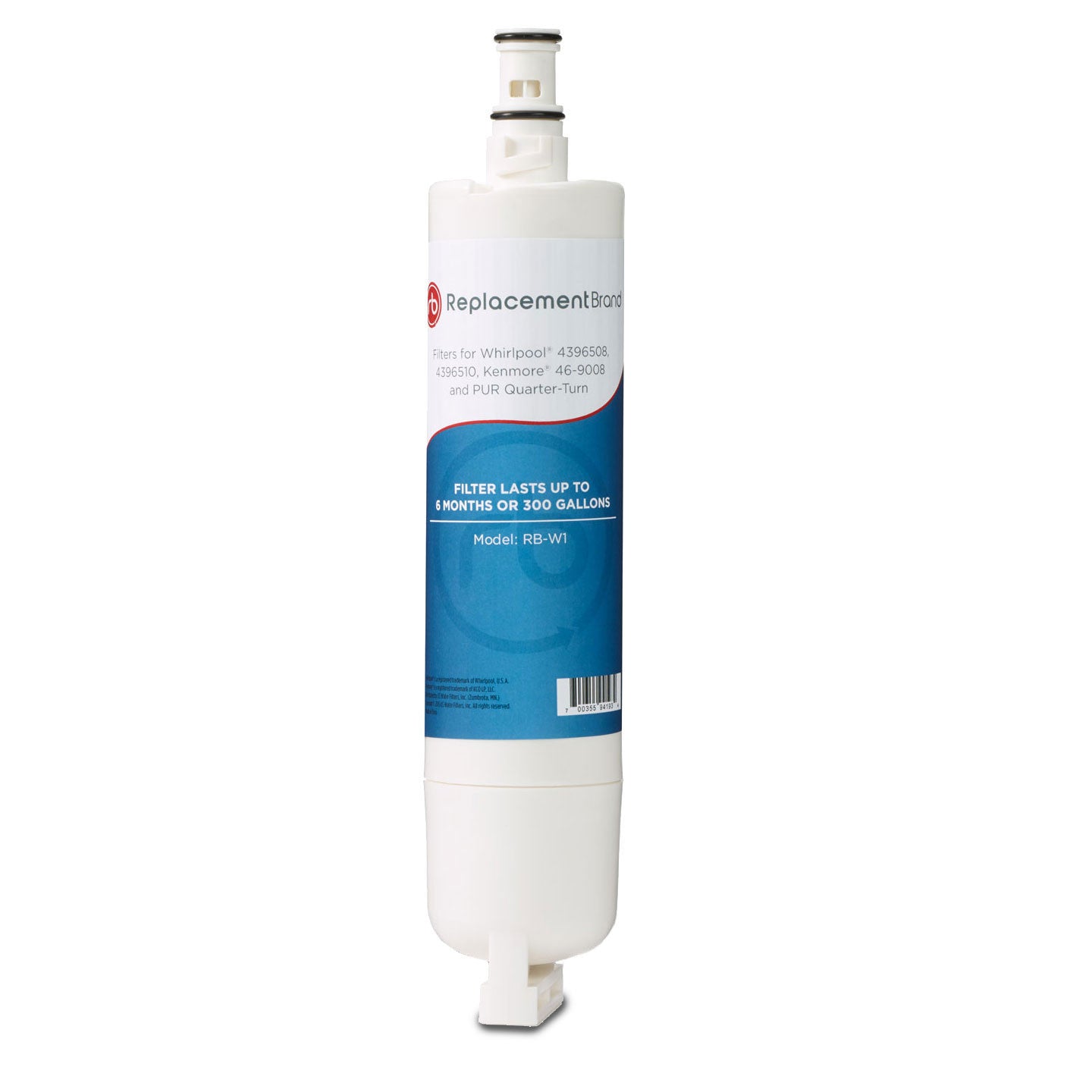 ReplacementBrand RB-W1 Refrigerator Water Filter